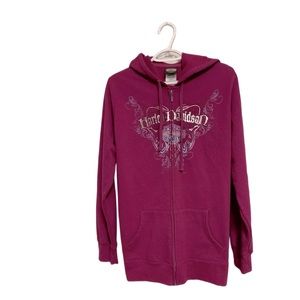 Ladies Harley Davidson Zip Hoodie